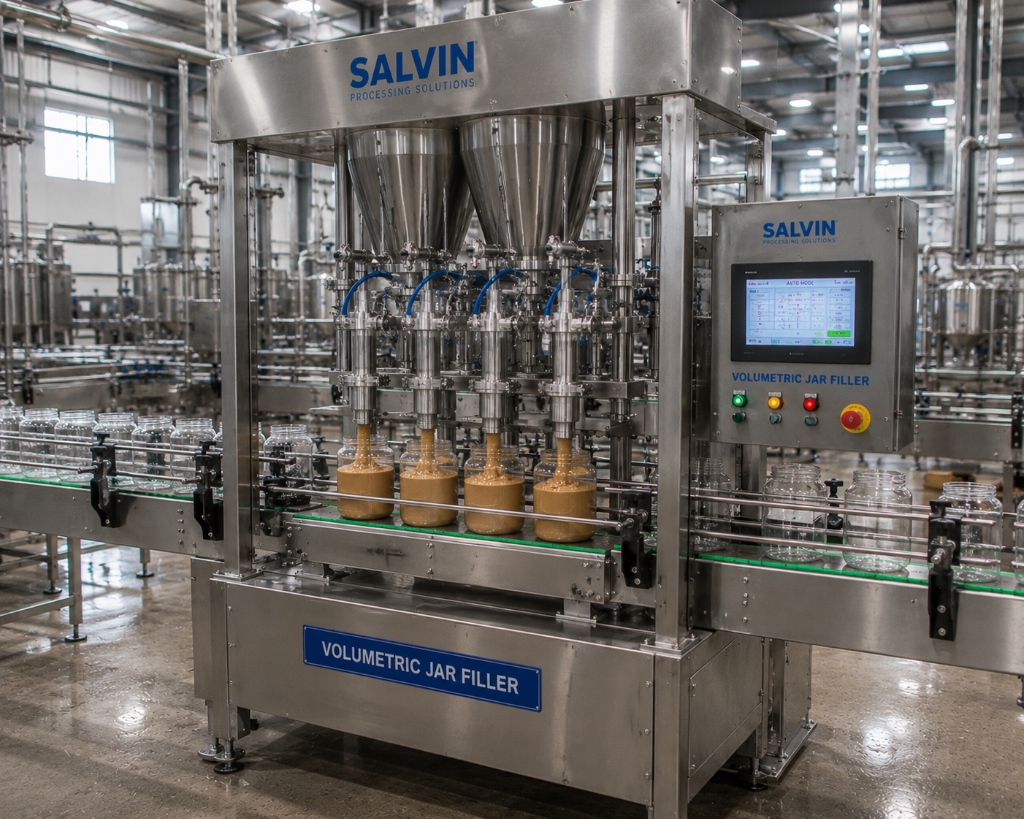 Peanut Butter Processing Plant by Salvin Industries