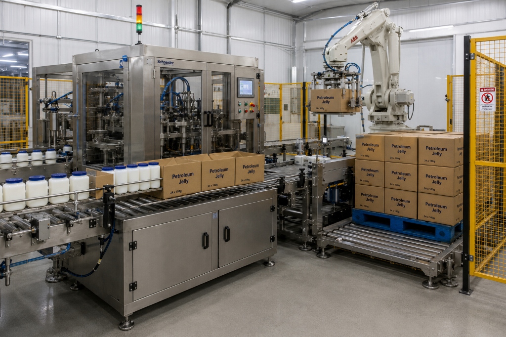 Petroleum Jelly Processing Plant Overview