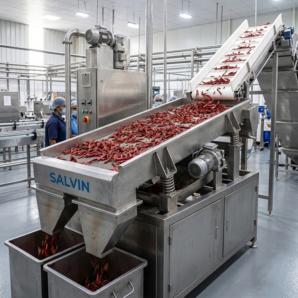 Red Chilli Processing Plant by Salvin Industries