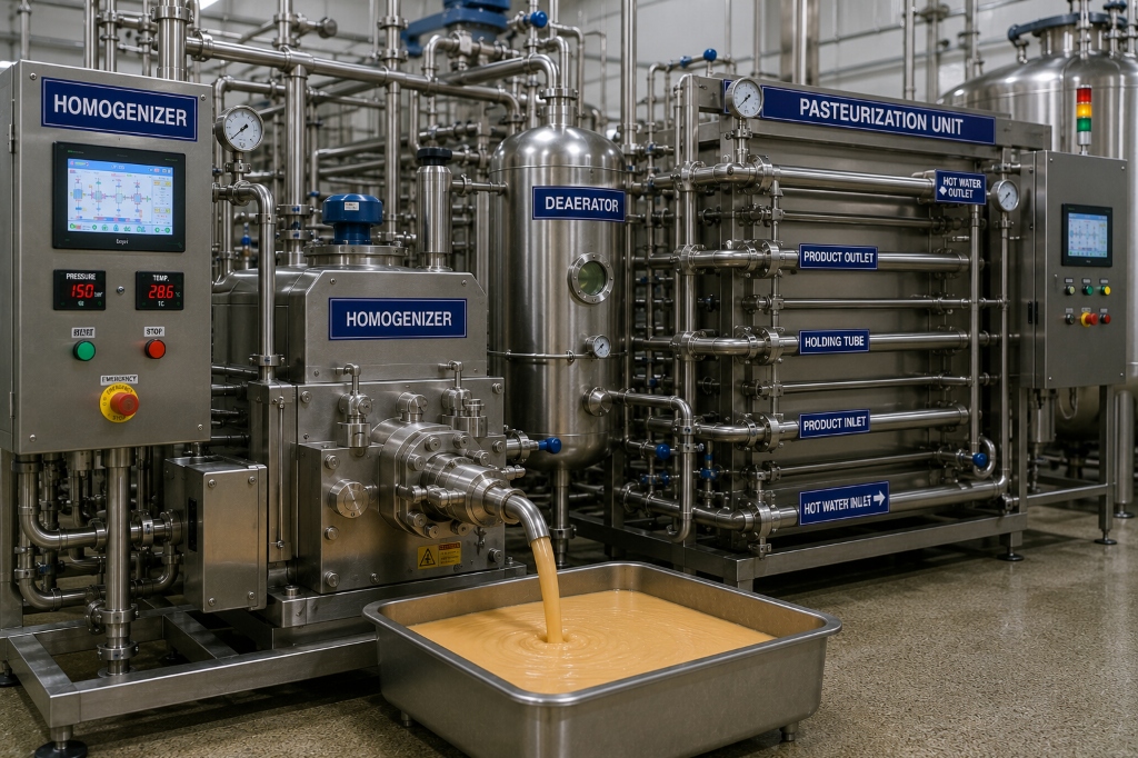 Homogenization & Pasteurization