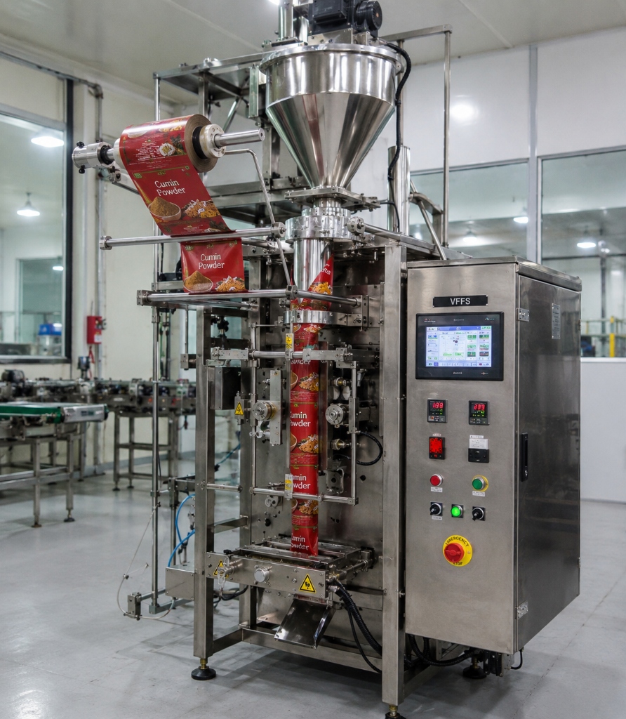 Fully Automatic Spice Packaging Line Overview