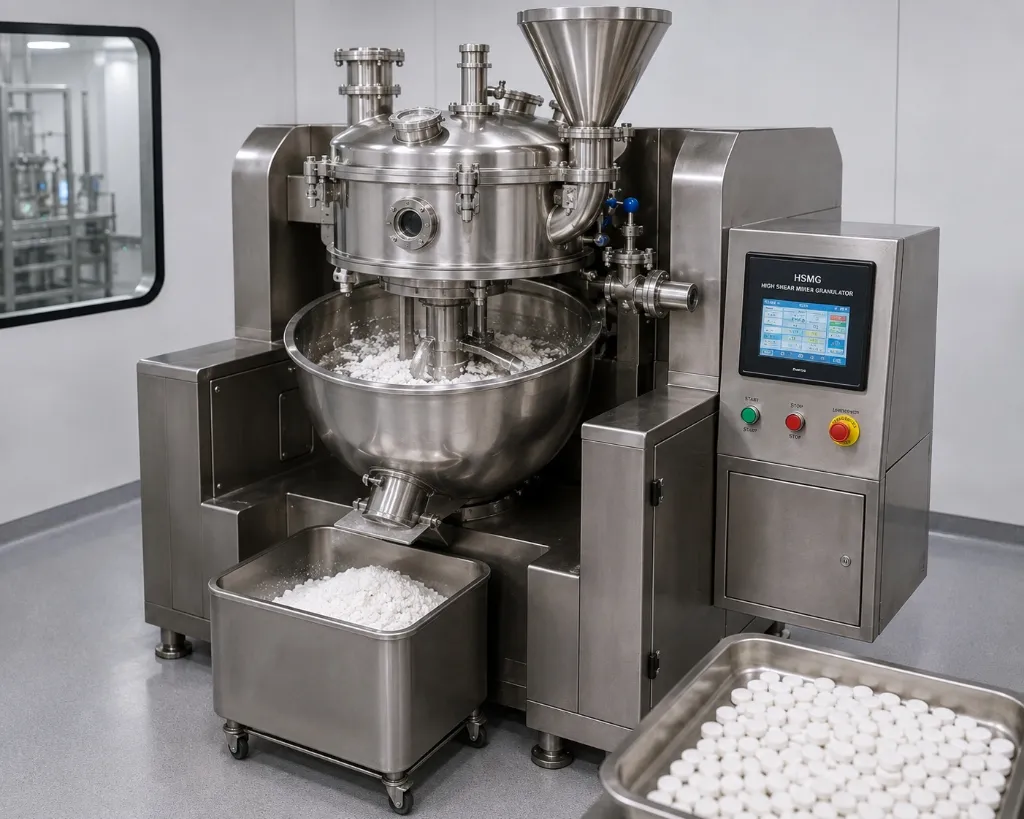 High Shear Mixer Granulator