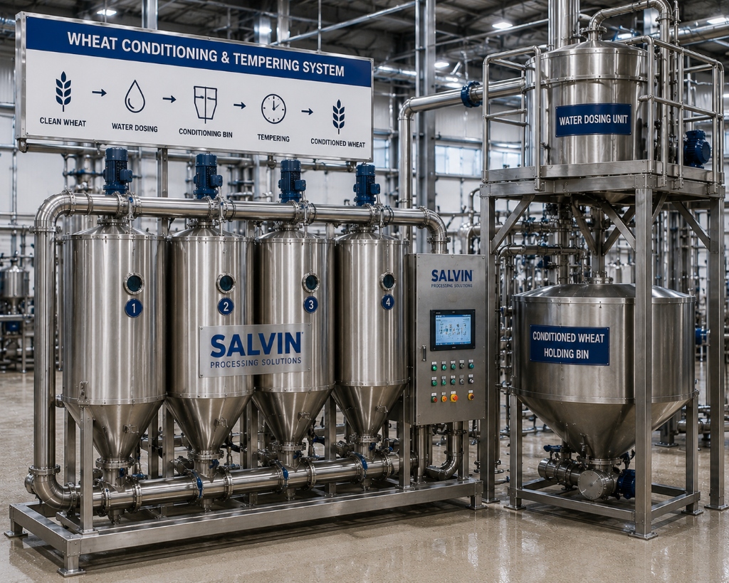 Wheat Conditioning & Tempering System